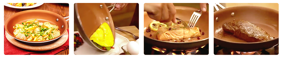 Potatoes, Omelets, Flaky Salmon & Steak